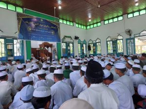Suasana maulid akbar di Pondok Pesantren Alkhairaat Tanjung Selor, Ahad (21/9/2025)