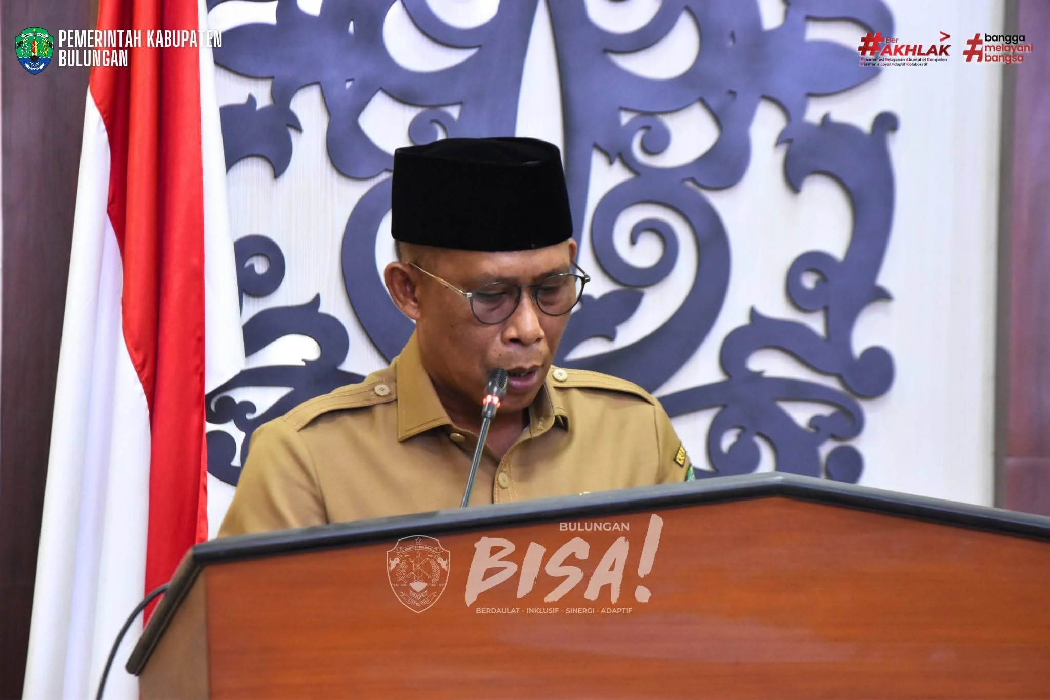 Bupati Bulungan : Syarwani, S.Pd, M.Si